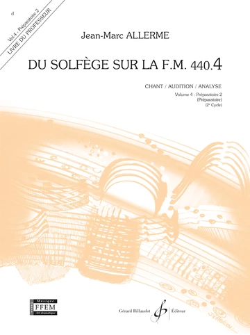 Du solfège sur la F. M. 440.4. Chant, audition et analyse Visual
